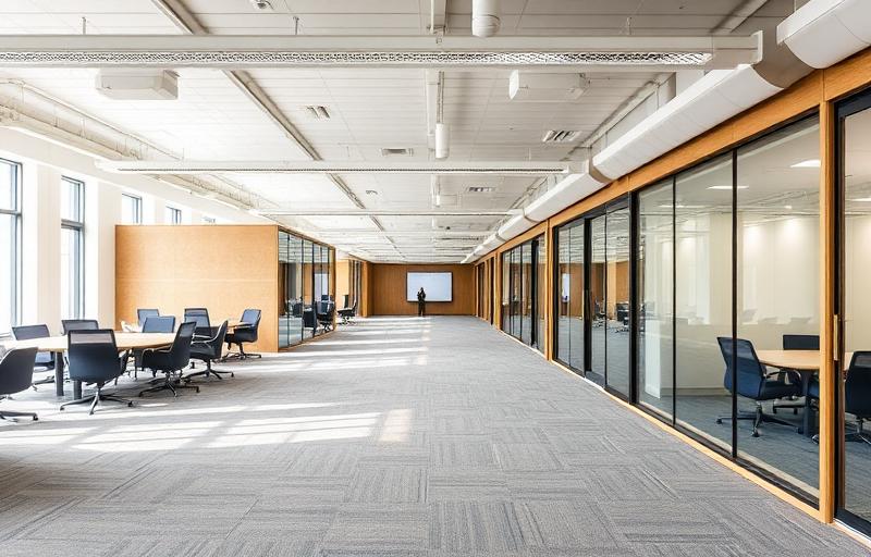 Office refurbishment across three occupied floors
